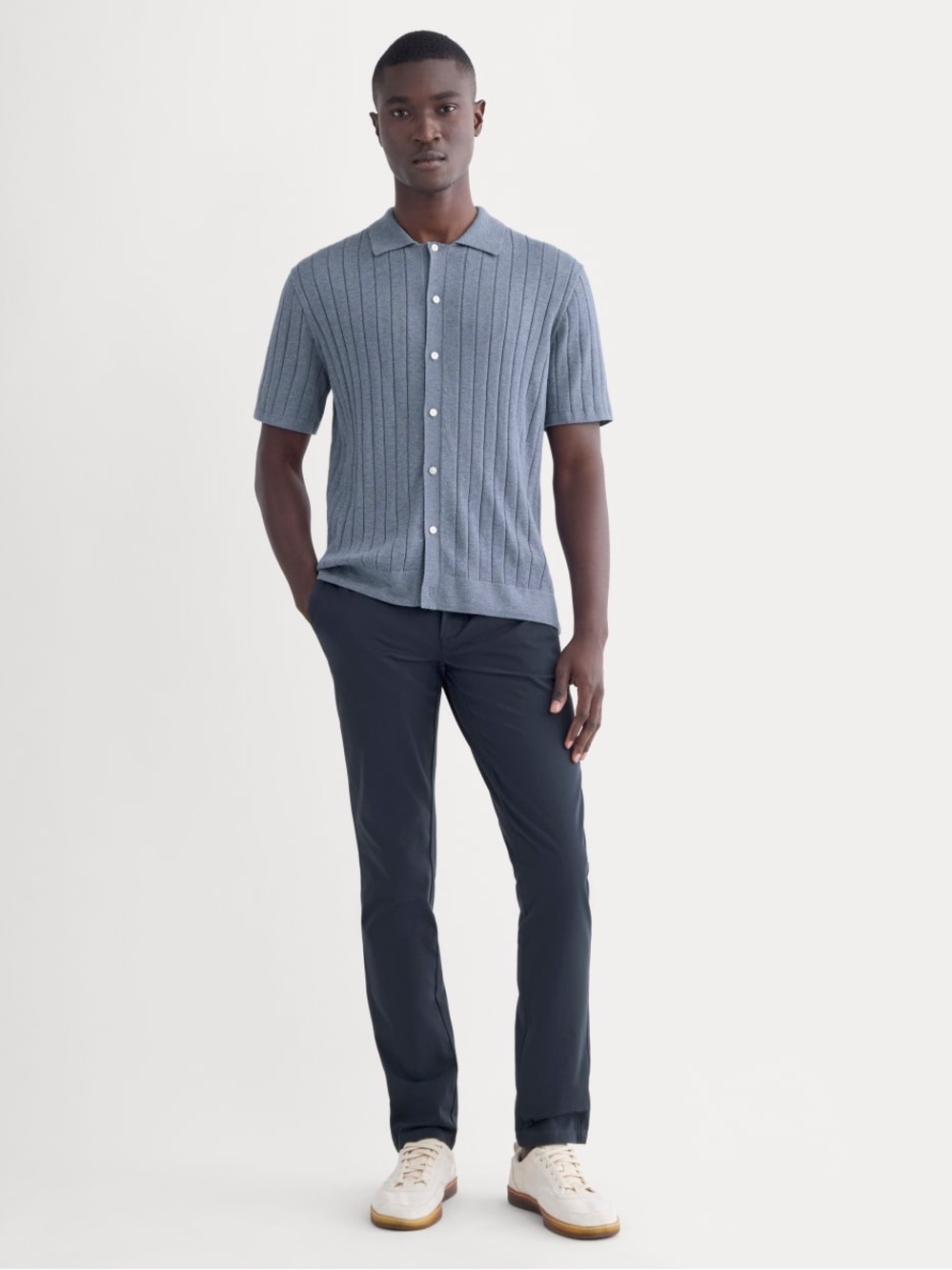 Everlane Men’s Navy Performance Chino Pants Slim Fit Stretch 34x30